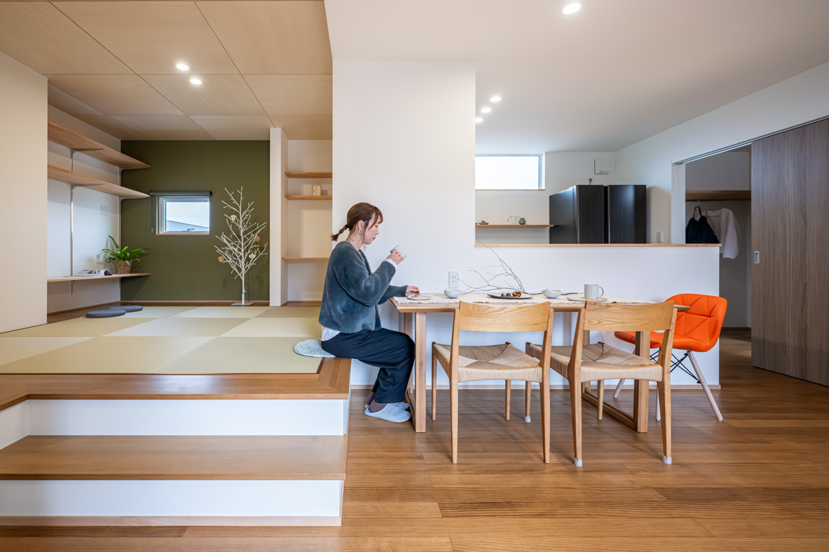 2世帯で住まう暮らしやすい平屋